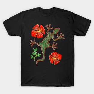 Tribal Lizard #3 T-Shirt